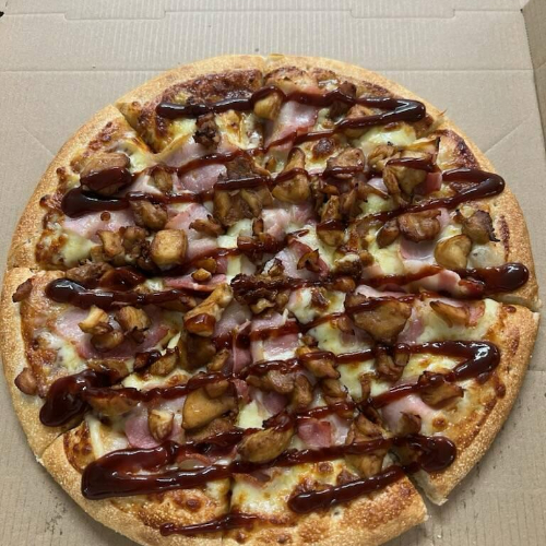 BBQ Chicken Bacon Pizza