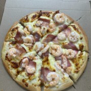 Bacon &amp; Prawn Pizza