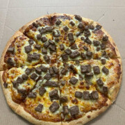 Beef Onion Pizza